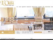 Tablet Screenshot of hotel-loasi.it